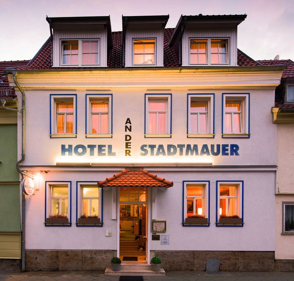 Hotel An Der Stadtmauer มึลเฮาเซน ภายนอก รูปภาพ